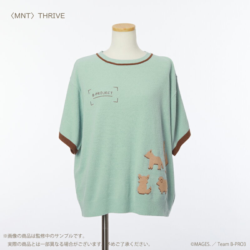 【新品/公式】 B-PROJECT -熱烈*ラブコール-_ルームウェア半袖プルオーバー(レディース) THRIVE 公式グッズ 公式ライセンス colleize...