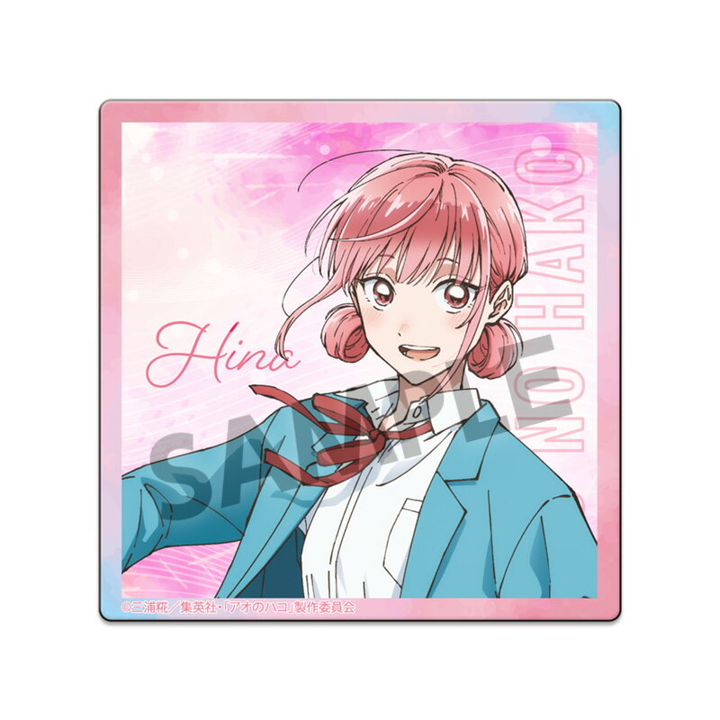 【新品/公式】 アオのハコ_アクリルコースター 蝶野雛 A 公式グッズ 公式ライセンス colleize コレイズ アニメ キャラクター グッズ