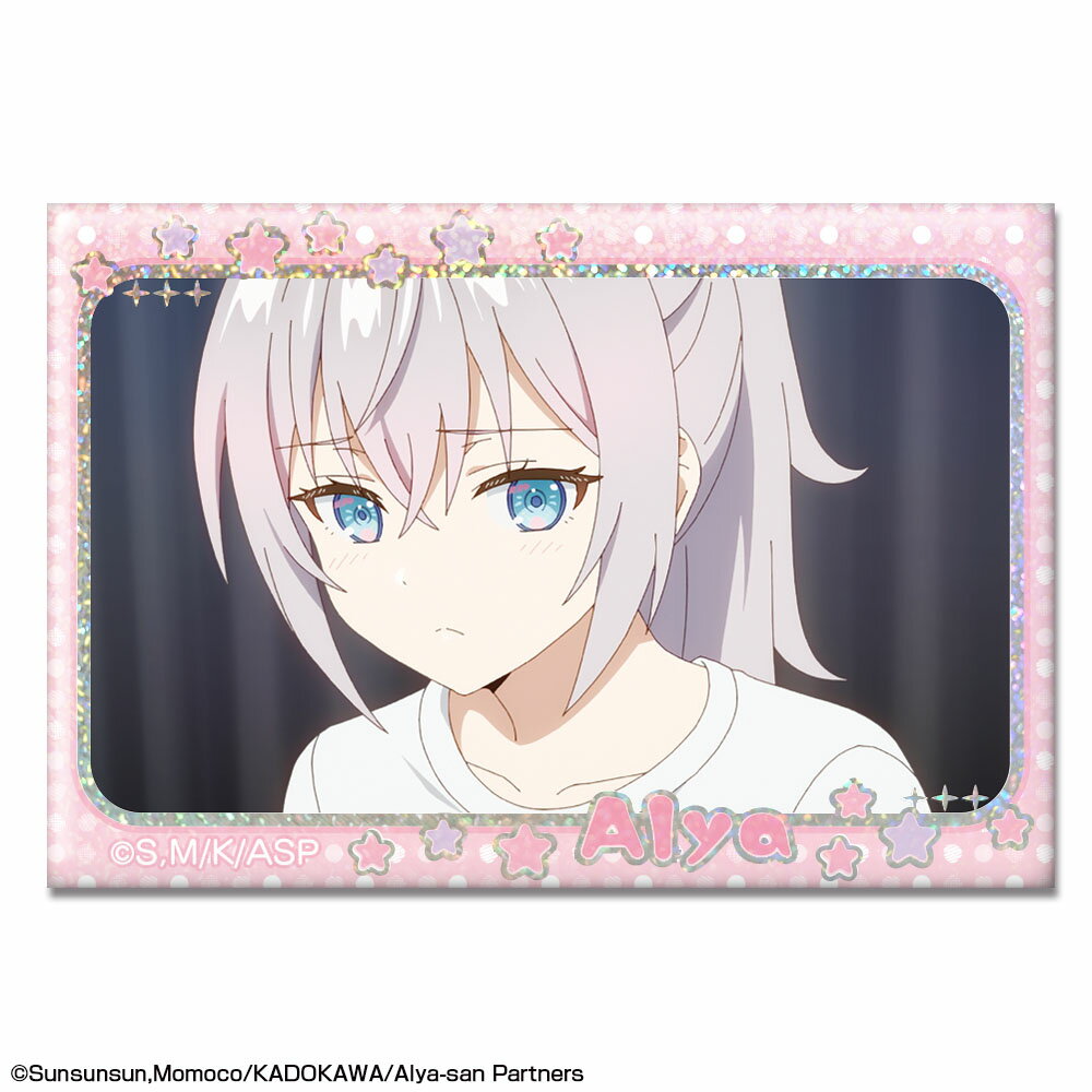 Other - 【新品/公式】 時々ボソッとロシア語でデレる隣のアーリャさん_ホログラム缶バッジ デザイン12(アーリャ/L) 公式グッズ 公式ライセンス colleize コレイズ アニメ キャラクター グッズ