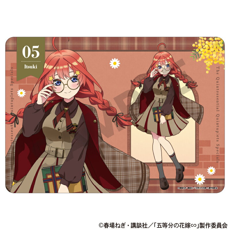 【新品/公式】 五等分の花嫁_ゲーミングマウスパッド　中野五月　カレッジスタイル 公式グッズ 公式ライセンス colleize コレイズ アニメ キャラクター グッズ