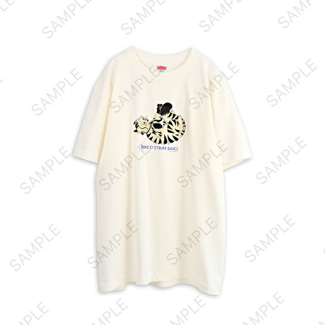 【新品/公式】 文豪ストレイドッグス_青井わにコラボ ビッグTシャツ(中島敦) 公式グッズ 公式ライセンス colleize コレイズ アニメ キャラクター グ...