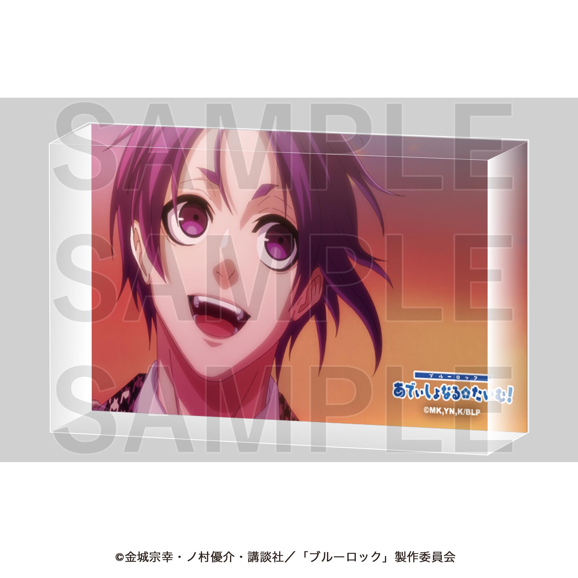 樂天商城 - 【新品/公式】 ブルーロック_場面写アクリルブロック 御影玲王 公式グッズ 公式ライセンス colleize コレイズ アニメ キャラクター グッズ