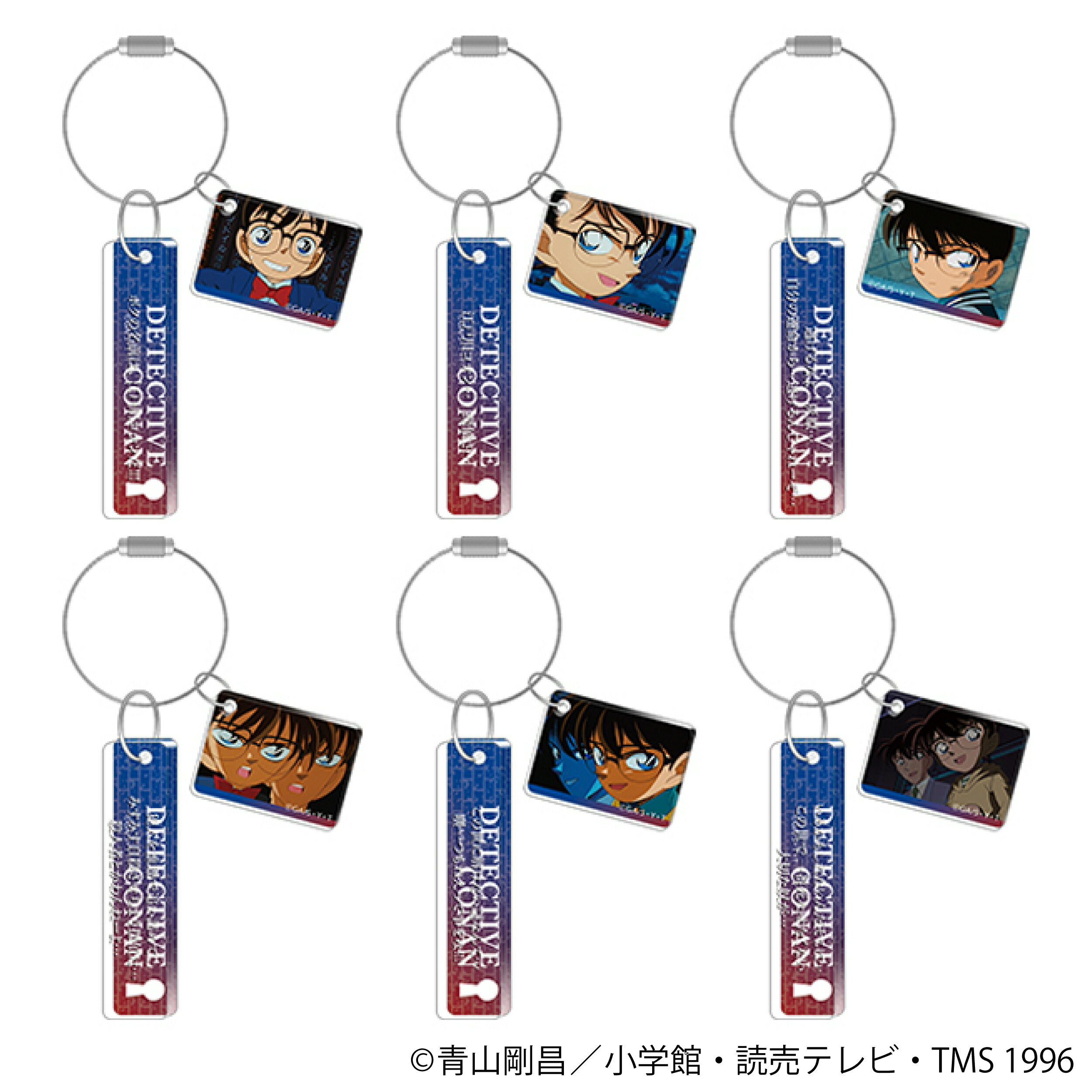 樂天商城 - 【新品/公式】 名探偵コナン_アクリルプレートコレクション／江戸川コナン 【BOX／6パック入り】 公式グッズ 公式ライセンス colleize コレイズ アニメ キャラクター グッズ