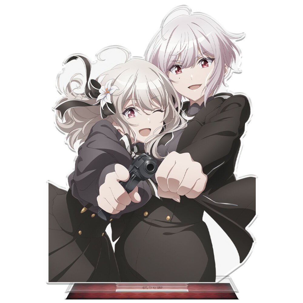 【新品/公式】 スパイ教室_アクリルキャラスタンド C［リリィ＆ジビア］ 公式グッズ 公式ライセンス colleize コレイズ アニメ キャラクター グッズ