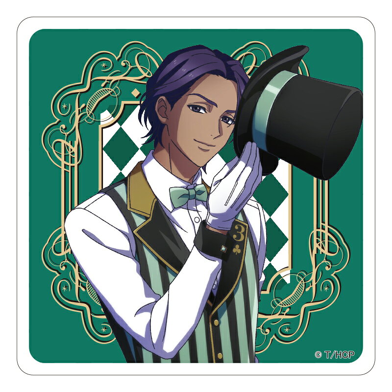 【新品/公式】 HIGH CARD_アクリルコースター ヴィジャイ マジシャンver 公式グッズ 公式ライセンス colleize コレイズ アニメ キャラクター グッズ