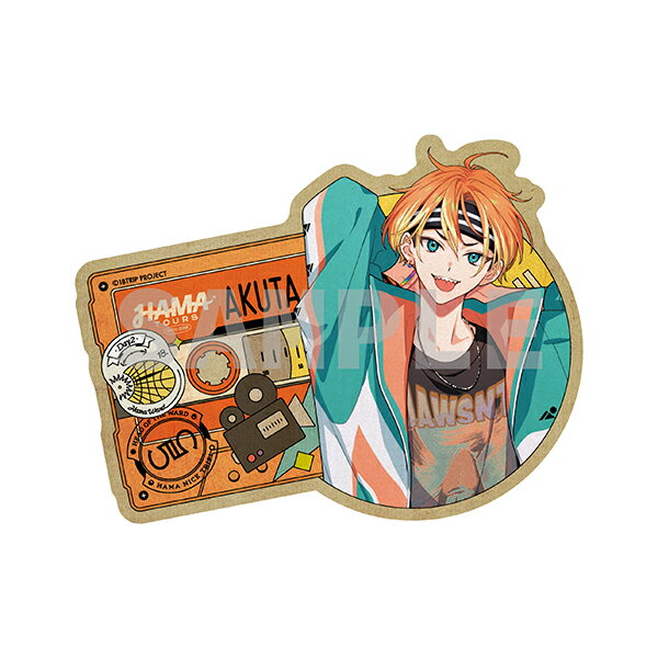 【新品/公式】 18TRIP_トラベルステッカー 6 五十竹あく太 公式グッズ 公式ライセンス colleize コレイズ アニメ キャラクター グッズ