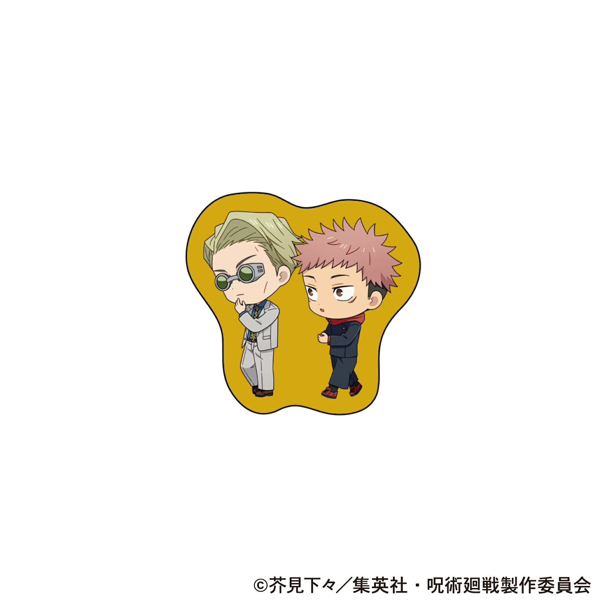 ■アイテム説明「呪術廻戦」よりピンズが登場！■サイズ 約4×4cm以内（キャラクターにより異なる）■素材 ステンレス製■関連カテゴリー BADGE■作品名 呪術廻戦