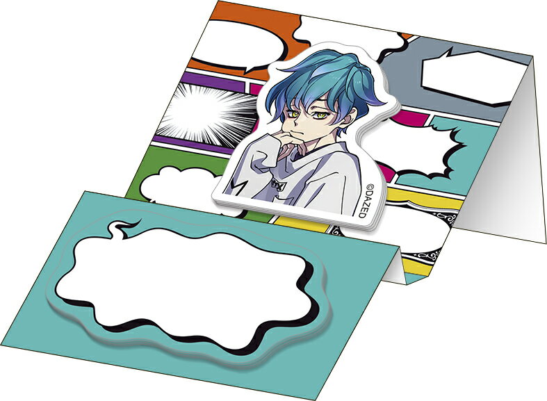 【新品/公式】 カリスマ_ポップアップ付箋／湊 大瀬 公式グッズ 公式ライセンス colleize コレイズ アニメ キャラクター グッズ