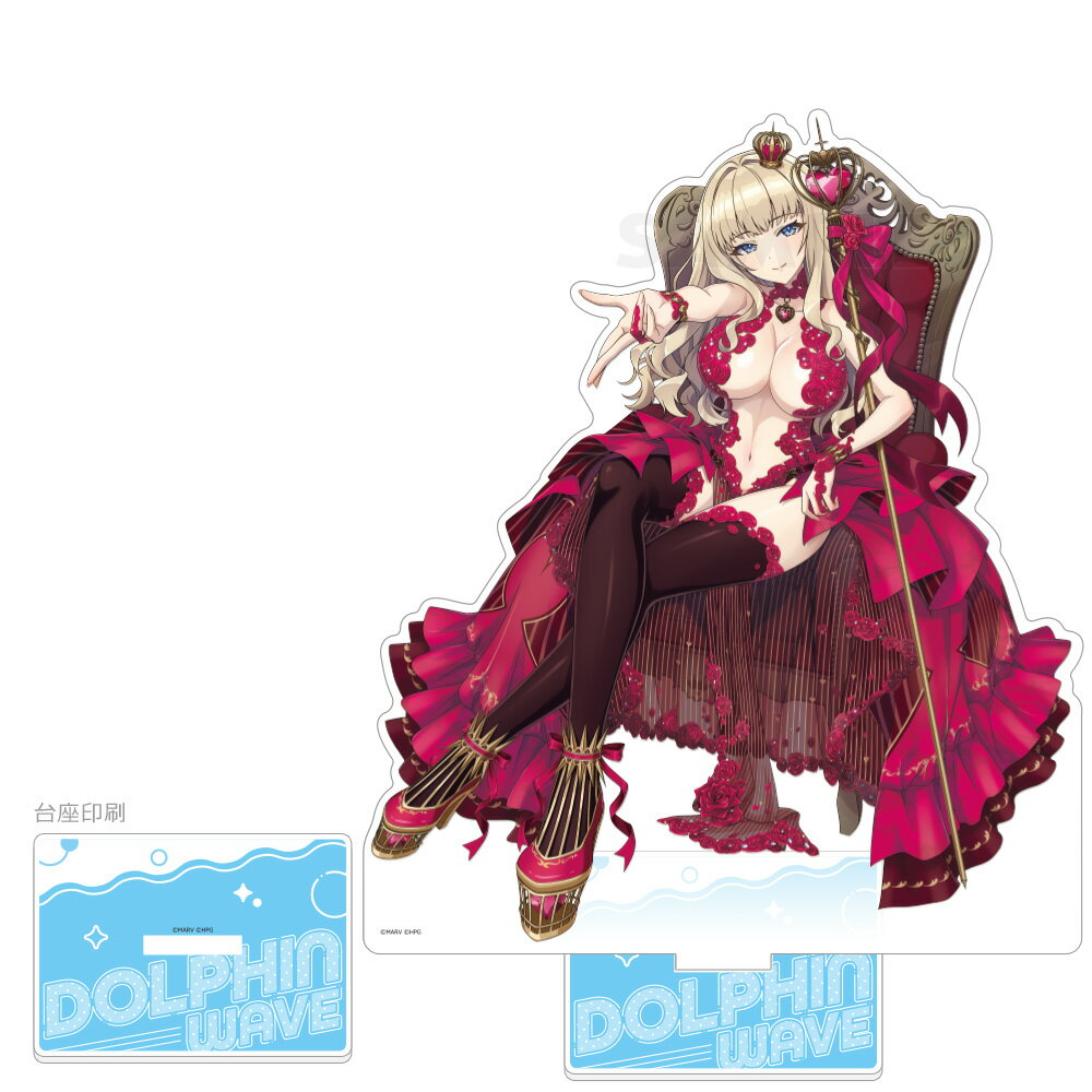 【新品/公式】 ドルフィンウェーブ_特大アクリルスタンド（ヴィーナ／綺羅星 神奈（Vt‐Collection Eros）） 公式グッズ 公式ライセンス colleize コレイズ アニメ キャラクター グッズ