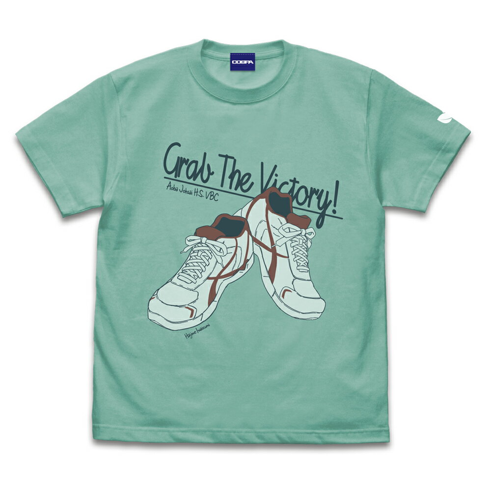Other - 【新品/公式】 ハイキュー!!_Lサイズ_岩泉一シューズ Tシャツ/MINT GREEN- 公式グッズ 公式ライセンス colleize コレイズ アニメ キャラクター グッズ