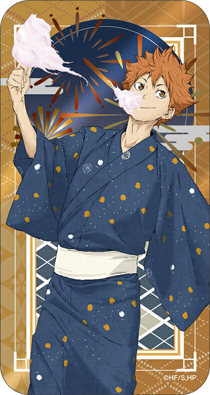 【新品/公式】 ハイキュー!!_スライド缶ケース（ミニクリップ付き）／日向翔陽 浴衣 公式グッズ 公式ライセンス colleize コレイズ アニメ キャラクター グッズ