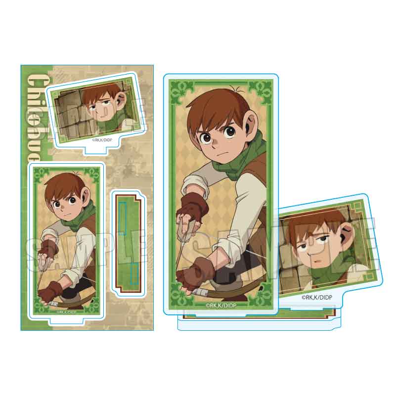 Rakuten - 【新品/公式】 ダンジョン飯_アクリルフィギュア/チルチャック 公式グッズ 公式ライセンス colleize コレイズ アニメ キャラクター グッズ