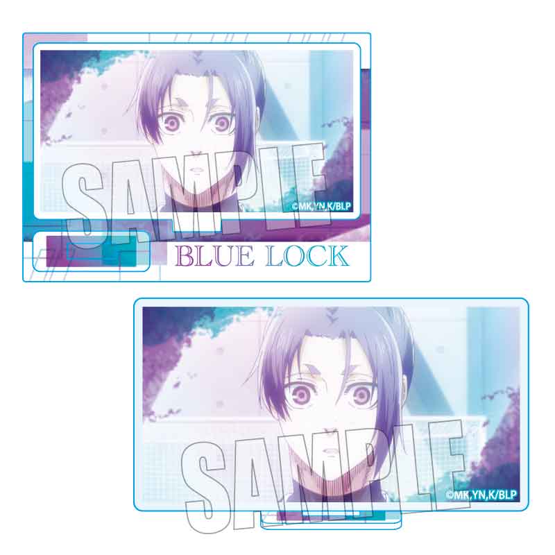 【新品/公式】 劇場版ブルーロック -EPISODE 凪-_メモリーズミニスタンド/御影 玲王A 公式グッズ 公式ライセンス colleize コレイズ アニメ キャラクター グッズ