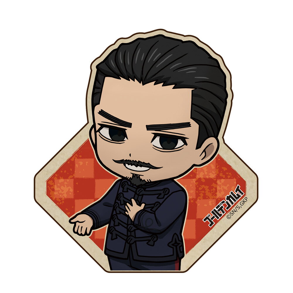 其它 - 【新品/公式】 ゴールデンカムイ_ウッドクリップ(安全ピン付) 鶴見(過去編) 公式グッズ 公式ライセンス colleize コレイズ アニメ キャラクター グッズ