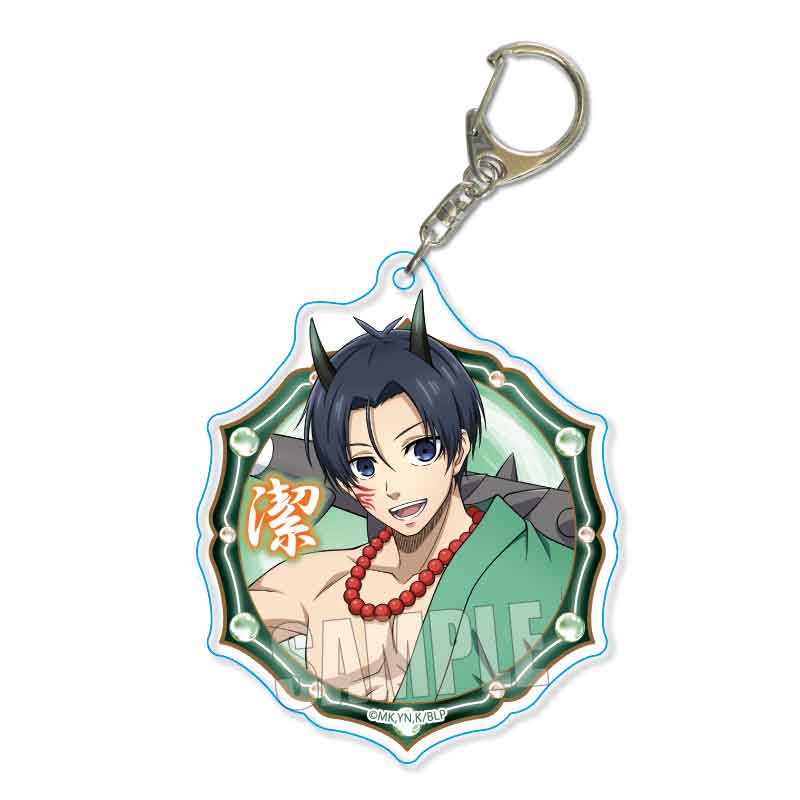 【新品/公式】 ブルーロック_ちょいデカアクリルキーホルダー /潔 世一 百鬼夜行ver. 公式グッズ 公式ライセンス colleize コレイズ アニメ キャラクター グッズ