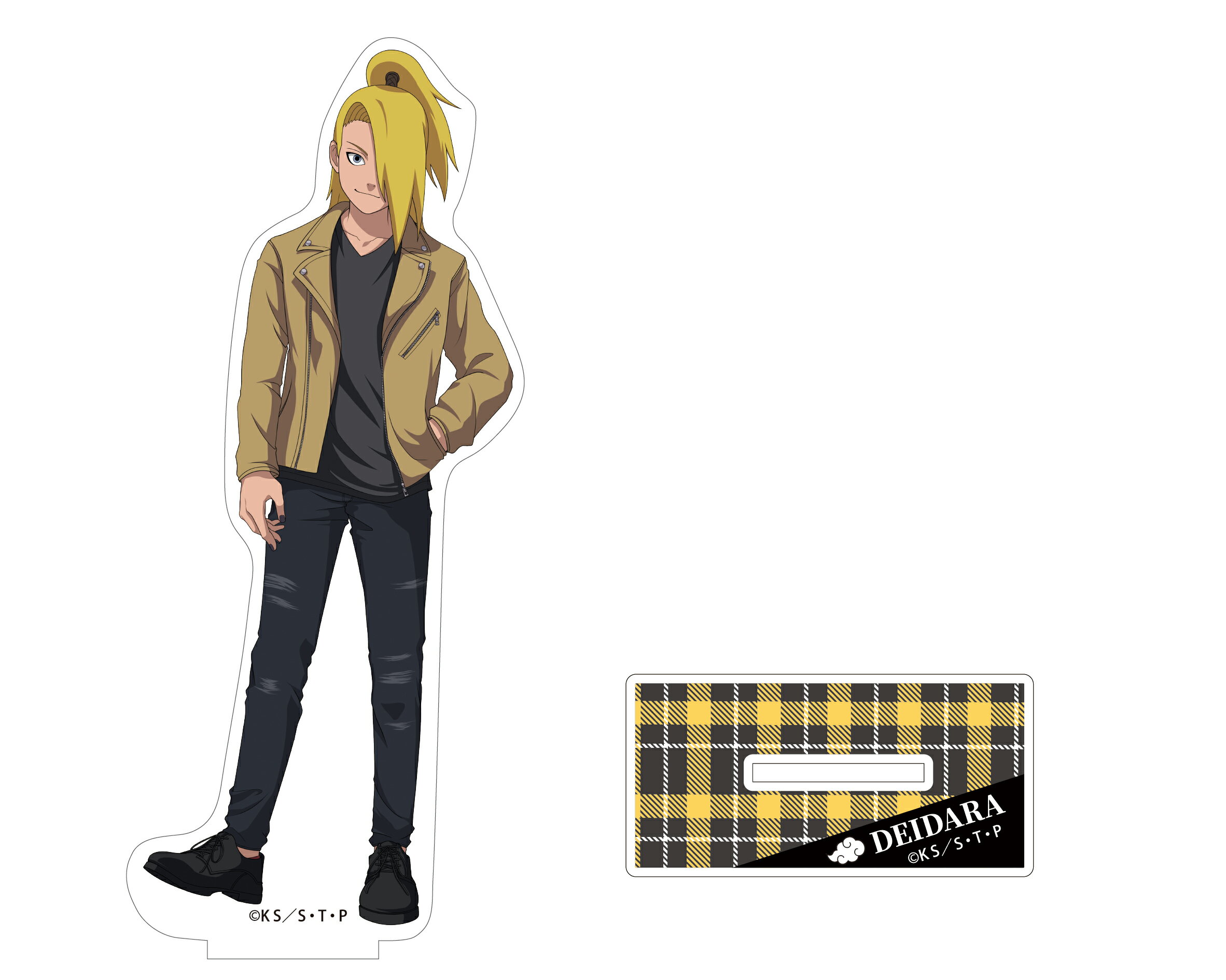 【新品/公式】 NARUTO-ナルト- 疾風伝_アクリルスタンド　デイダラ 公式グッズ 公式ライセンス colleize コレイズ アニメ キャラクター グッズ