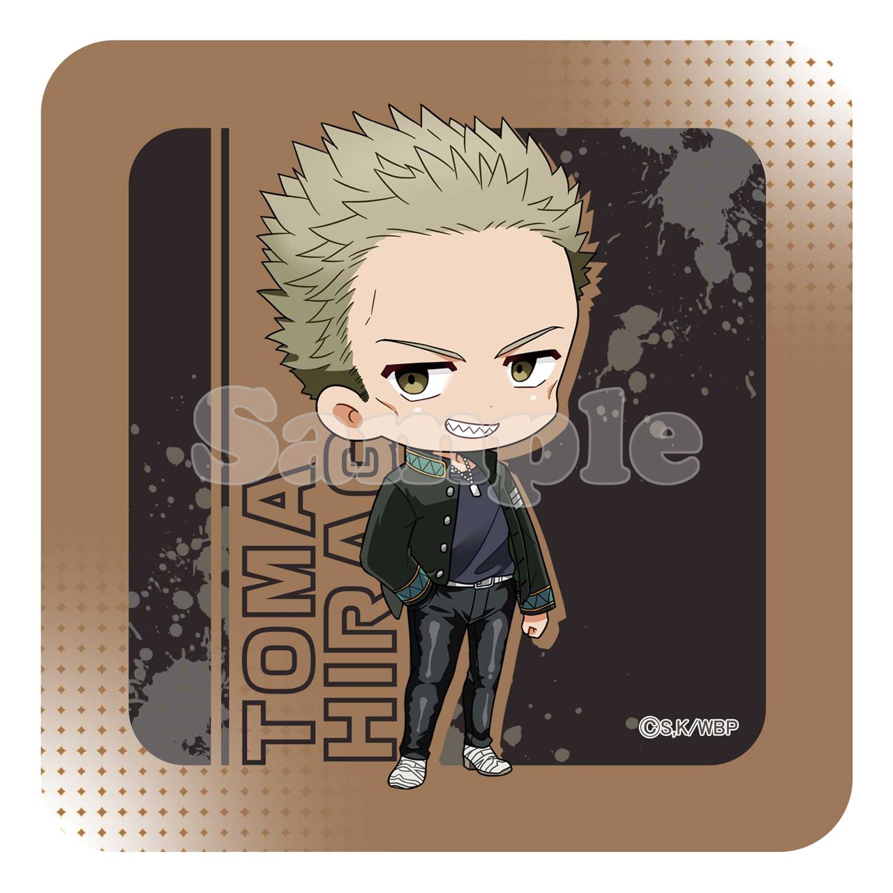 【新品/公式】 WIND BREAKER_描き起こしハンドタオル 柊登馬 公式グッズ 公式ライセンス colleize コレイズ アニメ キャラクター グッズ