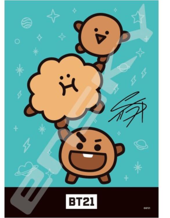  BT21_SHOOKY_ジグソーパズル208ピース 公式グッズ 公式ライセンス colleize コレイズ アニメ キャラクター グッズ