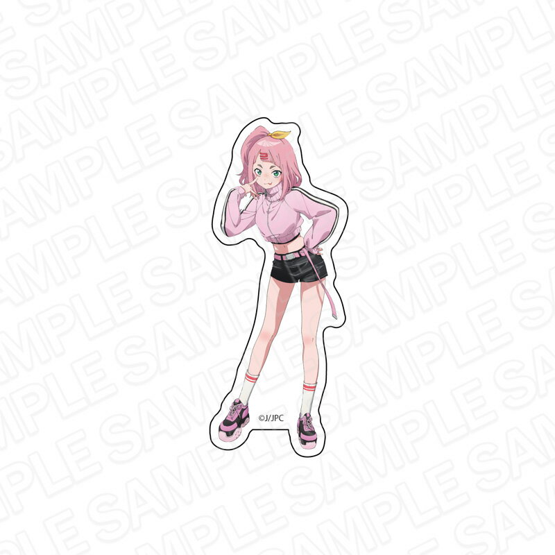 【新品/公式】 夜のクラゲは泳げない_ダイカットステッカー 渡瀬キウイ Y2K ver. 公式グッズ 公式ライセンス colleize コレイズ アニメ キャラクター グッズ