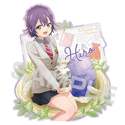 【新品/公式】 カッコウの許嫁_トラベルステッカー 2.瀬川ひろ 公式グッズ 公式ライセンス colleize コレイズ アニメ キャラクター グッズ