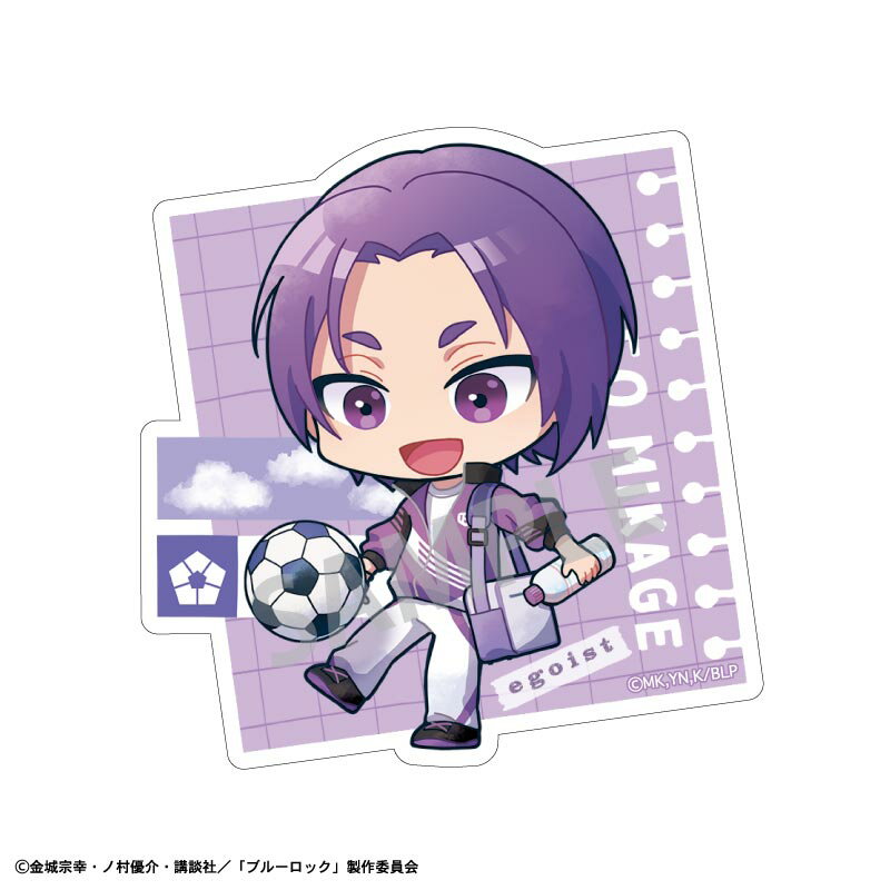 【新品/公式】 ブルーロック_アクリルクリップ_御影 玲王/ノスタルジー描き起こし 公式グッズ 公式ライセンス colleize コレイズ アニメ キャラクター グッズ