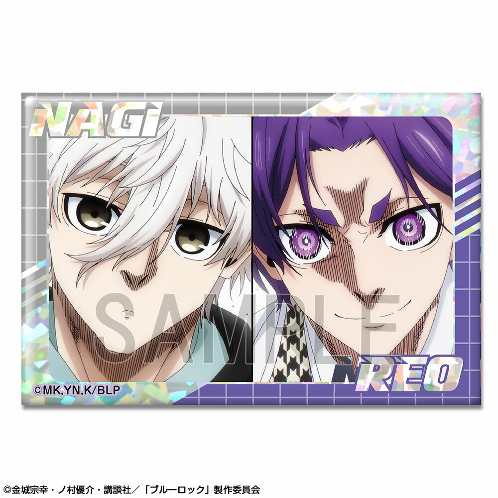 Other - 【新品/公式】 劇場版 ブルーロック -EPISODE 凪-_ホログラム缶バッジ デザイン39(凪 誠士郎&御影玲王/C) 公式グッズ 公式ライセンス colleize コレイズ アニメ キャラクター グッズ