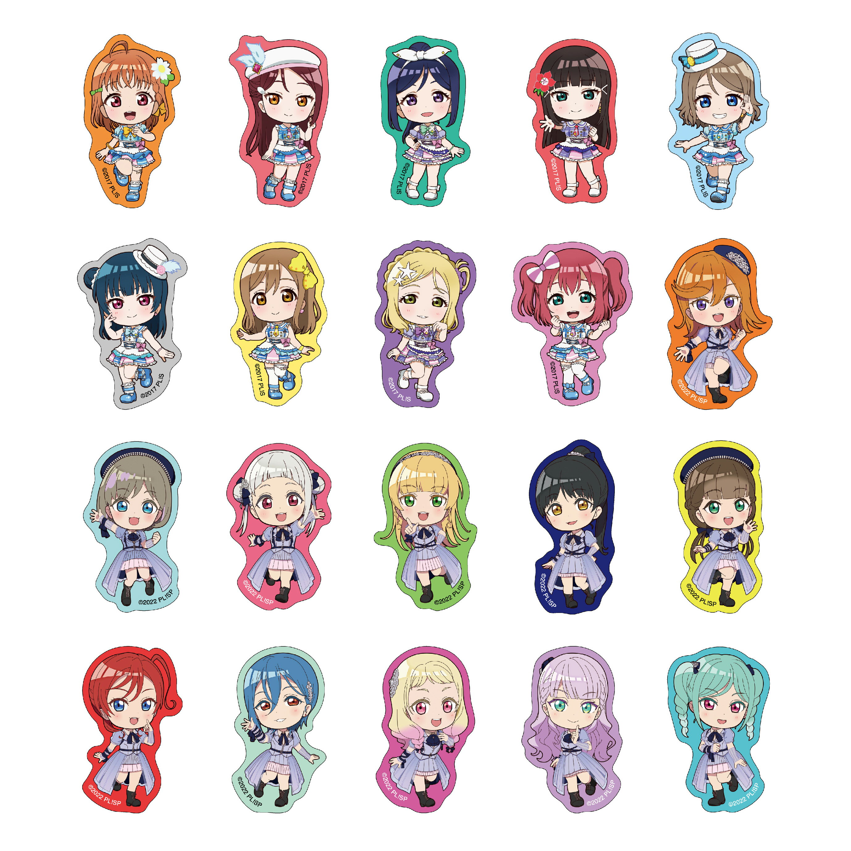 [신품/공식] 러브라이브! School idol project_이차원 페스티벌 콜렉션/선샤인!!&슈퍼스타!! [BOX/10팩들이] 공식 상품 공식 라이센스 colleize 콜레이즈 애니메이션 캐릭터 상품