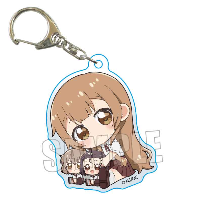 【新品/公式】 大室家 dear sisters/dear friends_ぎゅぎゅっとアクリルキーホルダー/大室 花子(ぬいぐるみ) 公式グッズ 公式ライセンス colleize コレイズ アニメ キャラクター グッズ