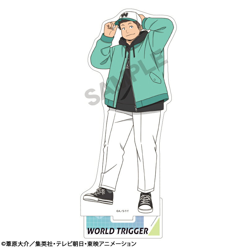 【新品/公式】 ワールドトリガー_アクリルスタンド 北添尋 パーカー第2弾 公式グッズ 公式ライセンス colleize コレイズ アニメ キャラクター グッズ