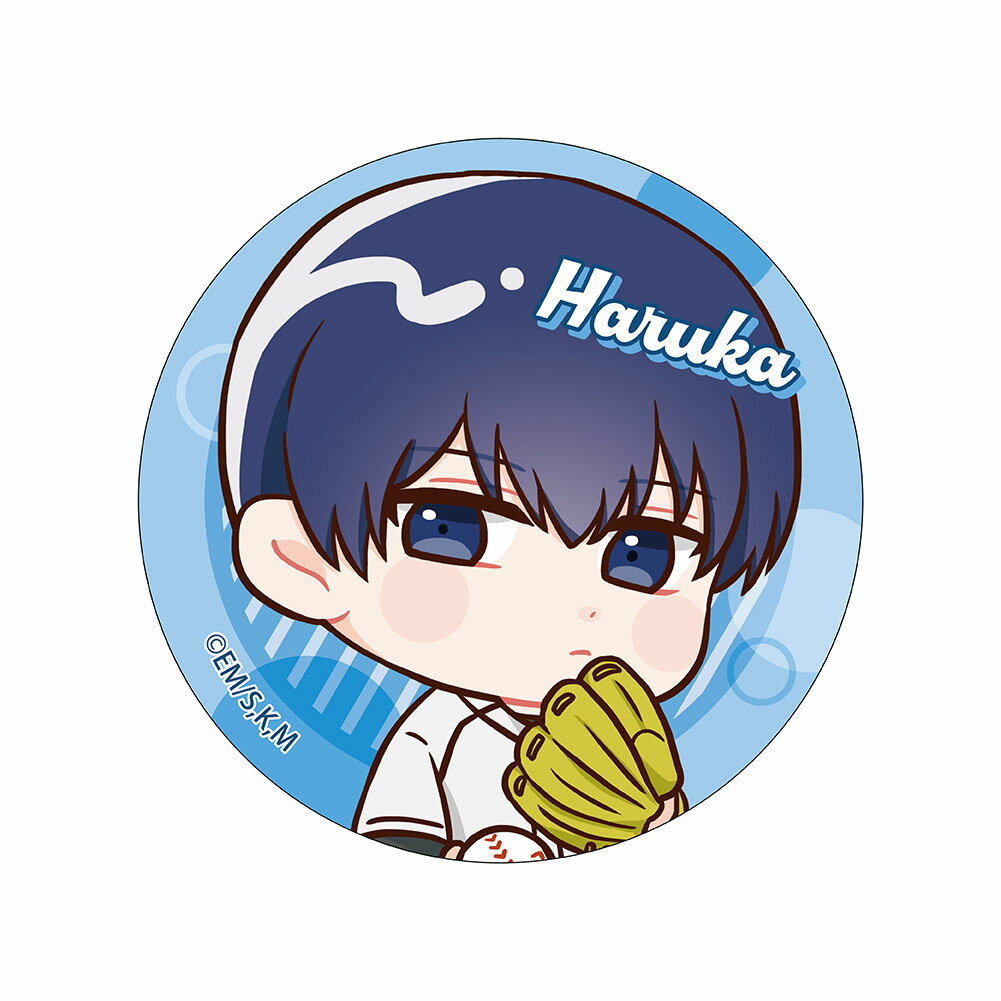 【新品/公式】 忘却バッテリー_缶バッジ　清峰 葉流火 公式グッズ 公式ライセンス colleize コレイズ アニメ キャラクター グッズ