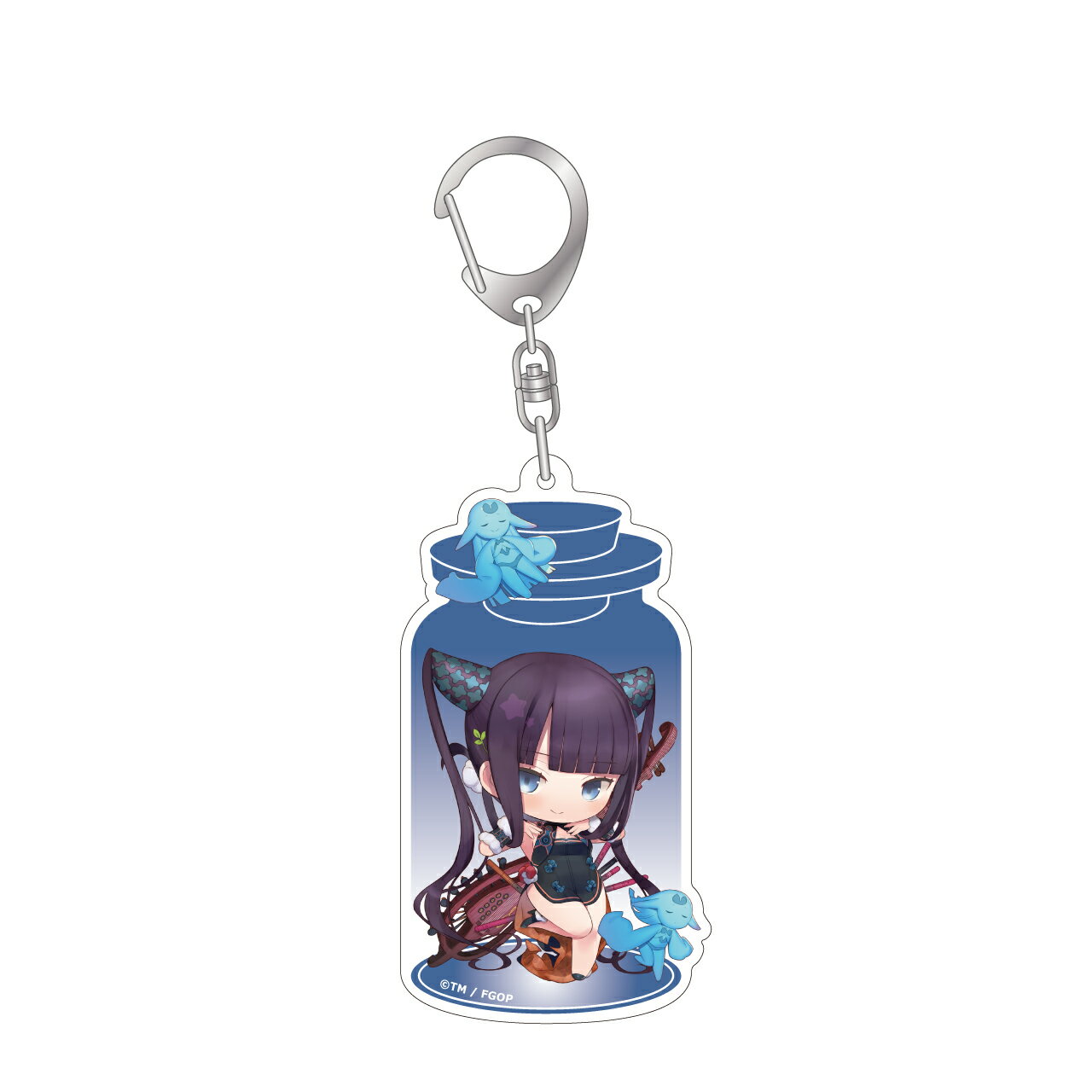 【新品/公式】 Fate/Grand Order_きゃらとりあ アクリルキーホルダー フォーリナー/楊貴妃 公式グッズ 公式ライセンス colleize コレイズ アニメ キャラクター グッズ