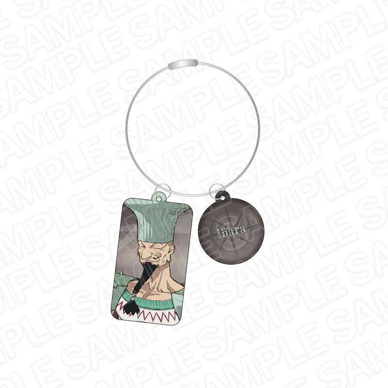 【新品/公式】 Dr.STONE_ワイヤーキーホルダー イバラ 公式グッズ 公式ライセンス colleize コレイズ アニメ キャラクター グッズ