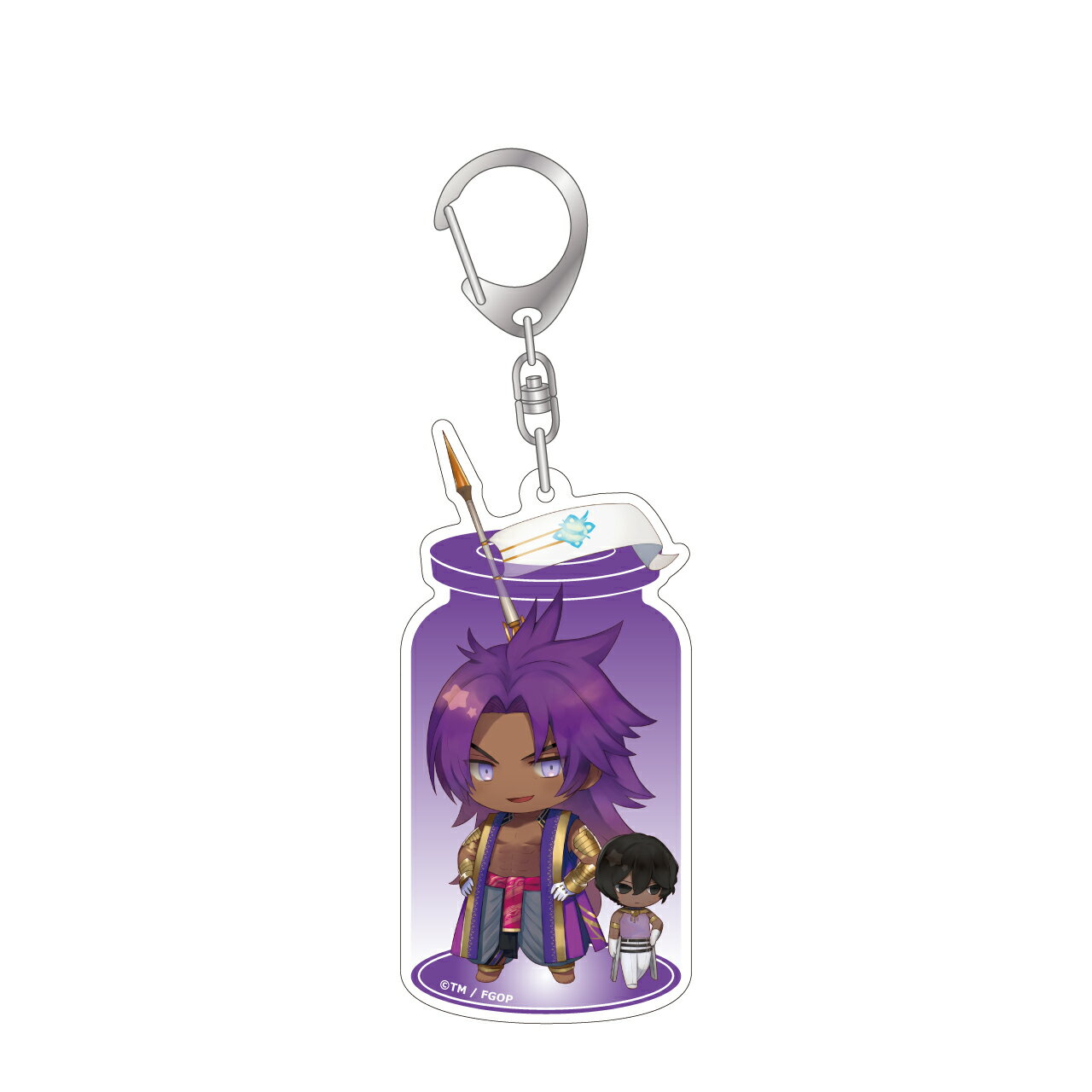 乐天商城 - 【新品/公式】 Fate/Grand Order_きゃらとりあ アクリルキーホルダー ランサー/ビーマ 公式グッズ 公式ライセンス colleize コレイズ アニメ キャラクター グッズ