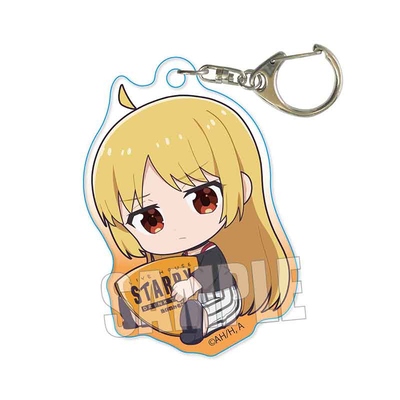 【新品/公式】 ぼっち・ざ・ろっく！_ ぎゅぎゅっとアクリルキーホルダー/伊地知 星歌 公式グッズ 公式ライセンス colleize コレイズ アニメ キャラクター グッズ