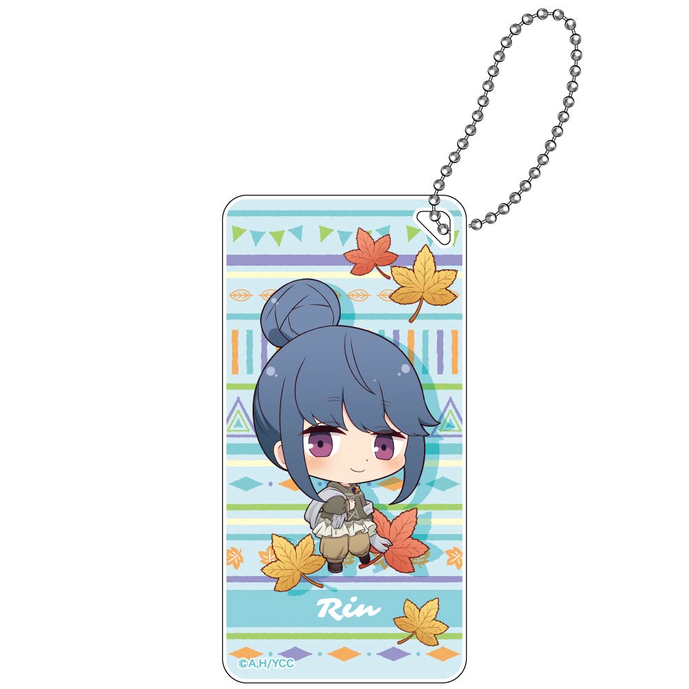 【新品/公式】 ゆるキャン△_ちびっつ! ドミテリアキーチェーン りん/もみじ 公式グッズ 公式ライセンス colleize コレイズ アニメ キャラクター グッズ