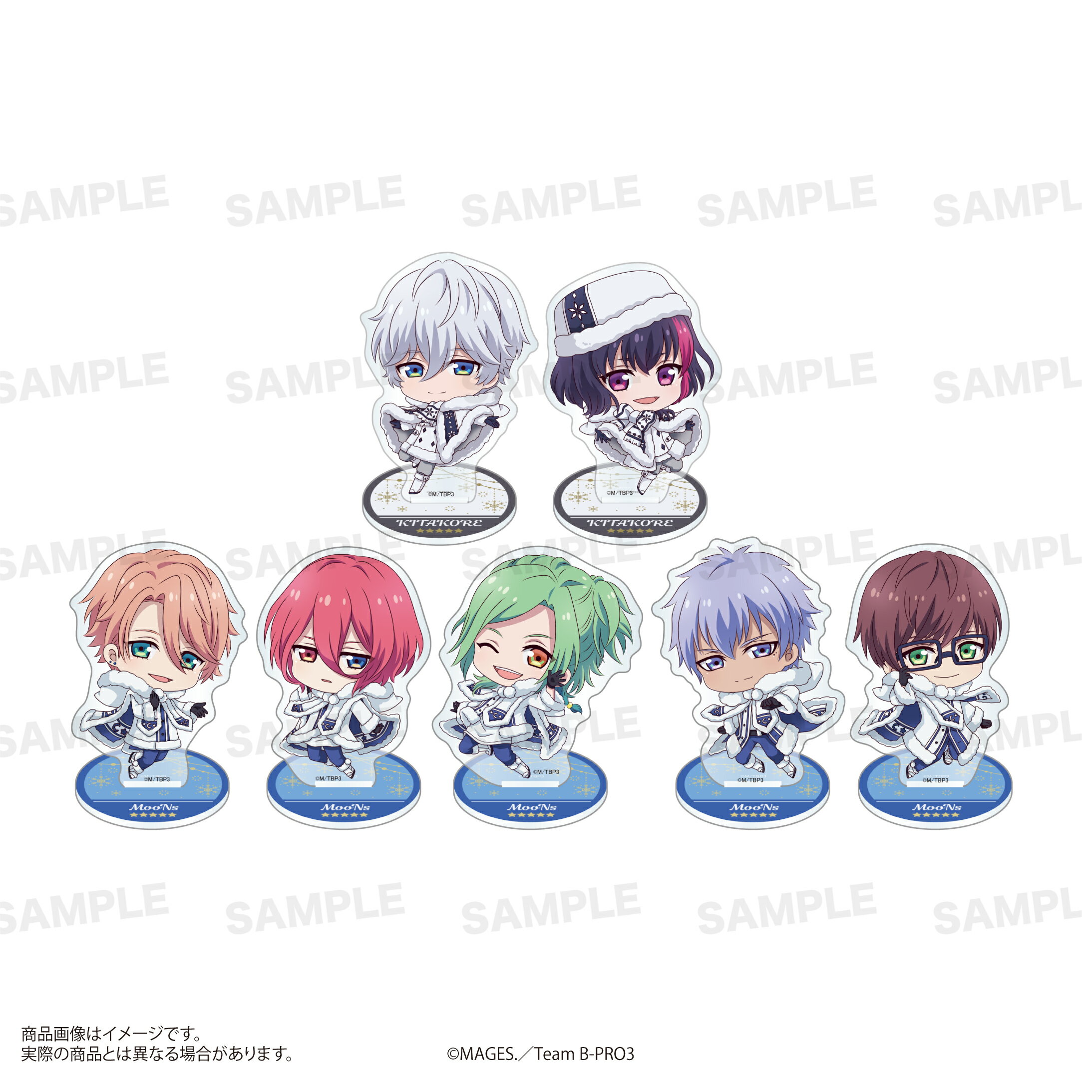 Rakuten - 【新品/公式】 B-PROJECT ?熱烈＊ラブコール?_トレーディングアクリルスタンド A（きゃらほっぴん！）【コンプリートBOX】 公式グッズ 公式ライセンス colleize コレイズ アニメ キャラクター グッズ