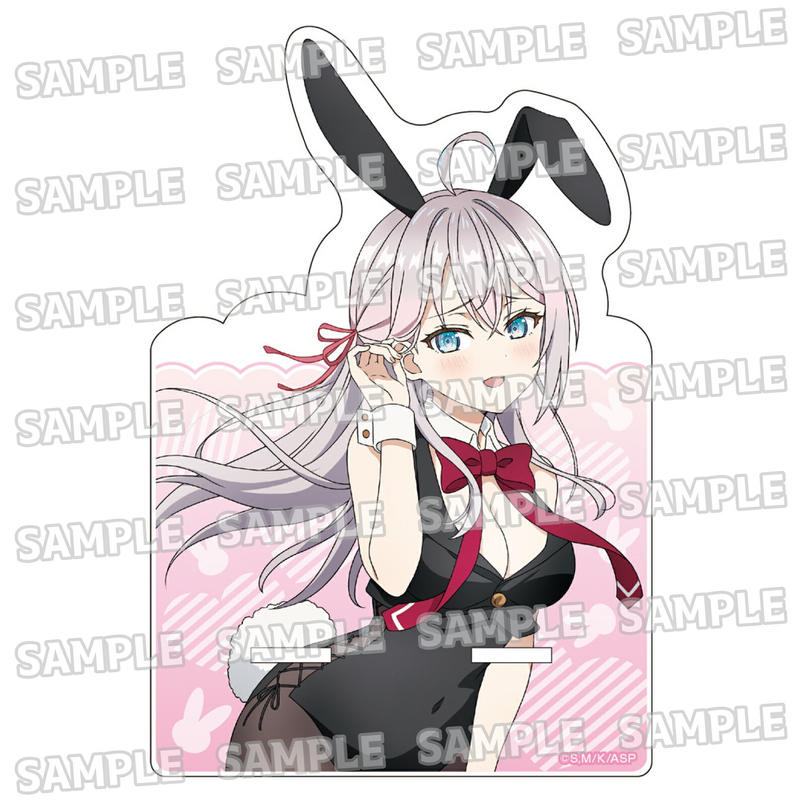 【新品/公式】 時々ボソッとロシア語でデレる隣のアーリャさん_描き下ろしアクリルスマホスタンド【バニーver.】 公式グッズ 公式ライセンス colleize コレイズ アニメ キャラクター グッズ