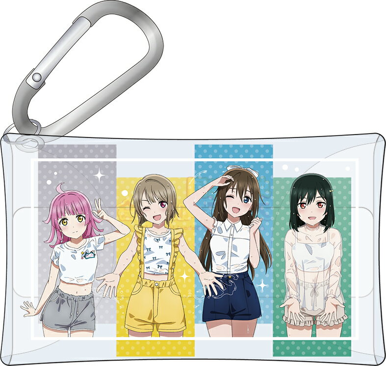 Rakuten - 【新品/公式】 ラブライブ！虹ヶ咲学園スクールアイドル同好会_カラビナ付きクリアケース／1年生 公式グッズ 公式ライセンス colleize コレイズ アニメ キャラクター グッズ
