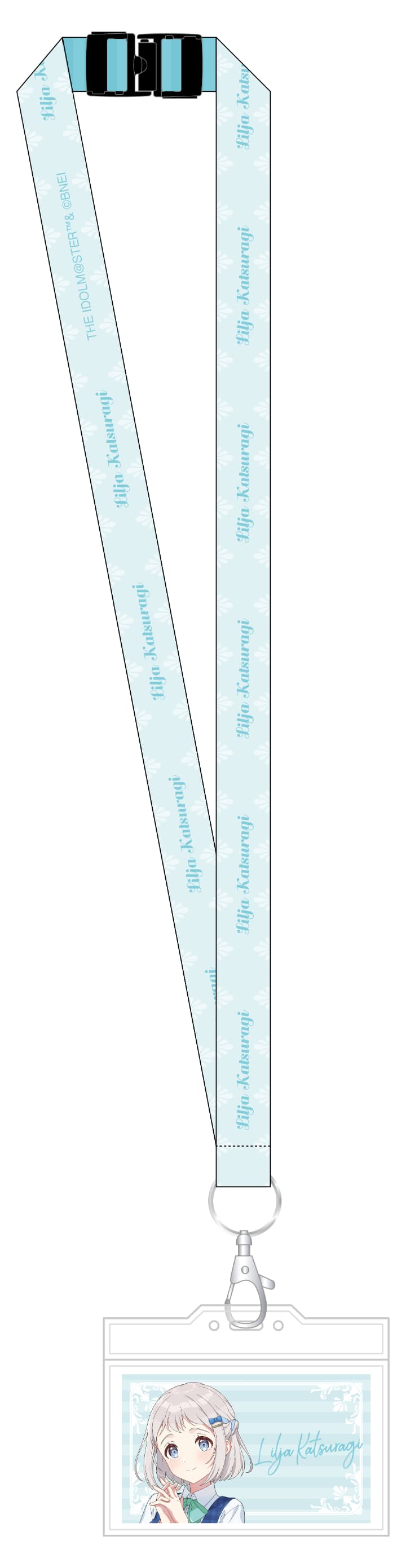 【新品/公式】 学園アイドルマスター_ネックストラップ/葛城 リーリヤ 公式グッズ 公式ライセンス colleize コレイズ アニメ キャラクター グッズ