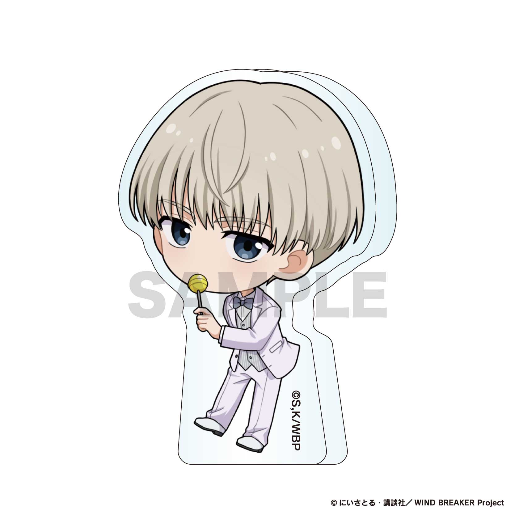 【新品/公式】 WIND BREAKER_ドミノアクリルフィギュア 梶蓮 公式グッズ 公式ライセンス colleize コレイズ アニメ キャラクター グッズ