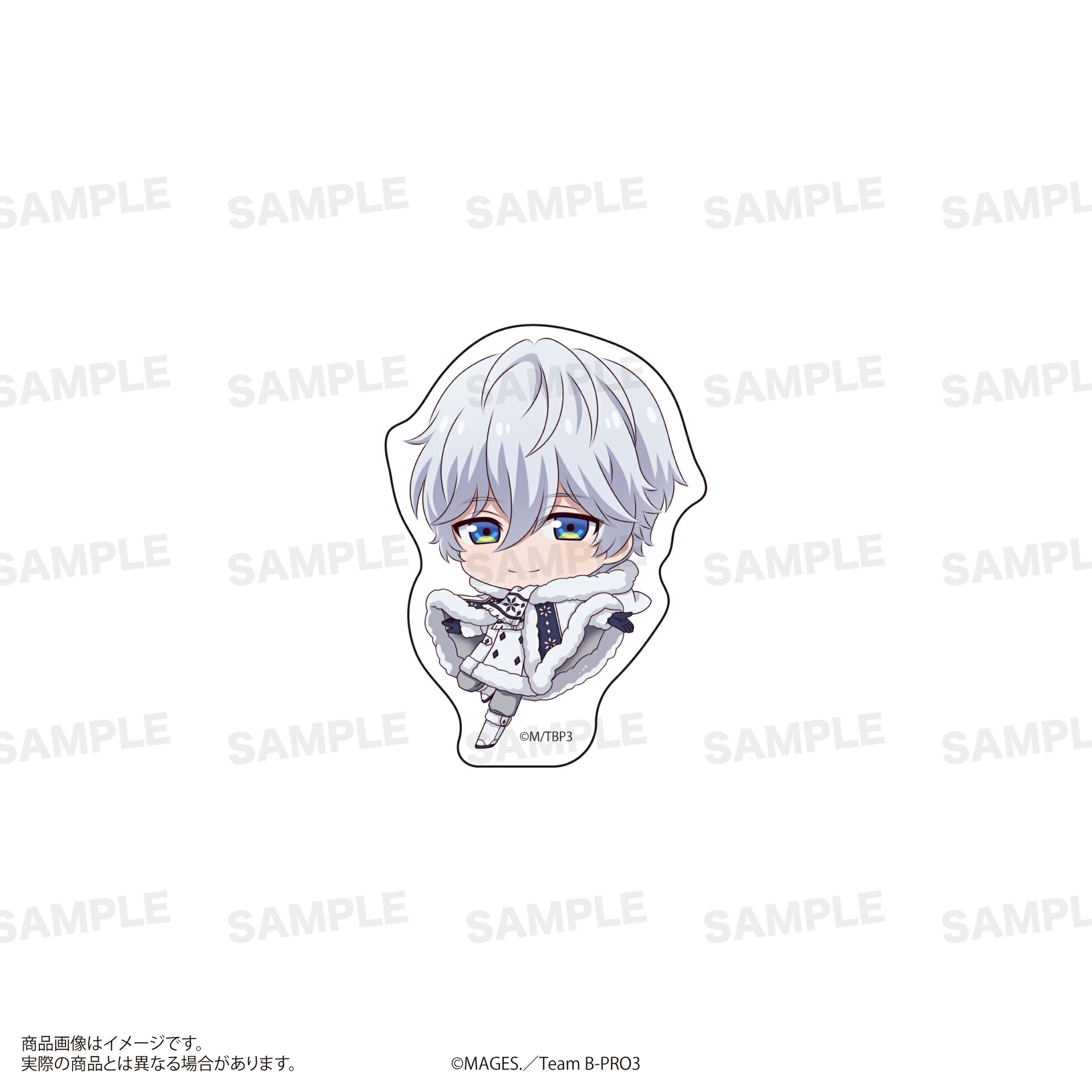 【新品/公式】 B-PROJECT ?熱烈＊ラブコール?_ステッカーセット A （きゃらほっぴん！） 公式グッズ 公式ライセンス colleize コレイズ アニメ キャラクター グッズ