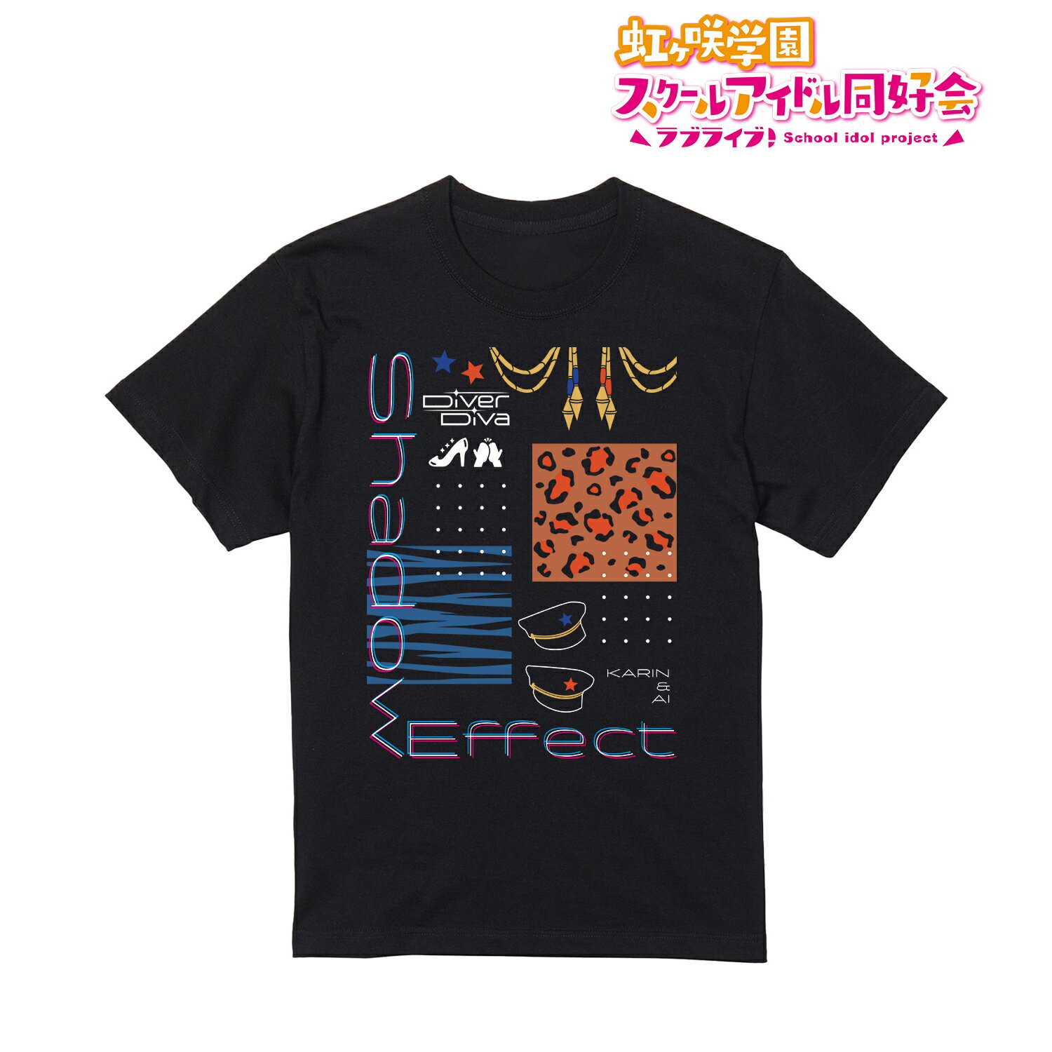 【新品/公式】 ラブライブ!虹ヶ咲学園スクールアイドル同好会_(サイズ/XL)_Shadow Effect Tシャツレディース 公式グッズ 公式ライセンス co...