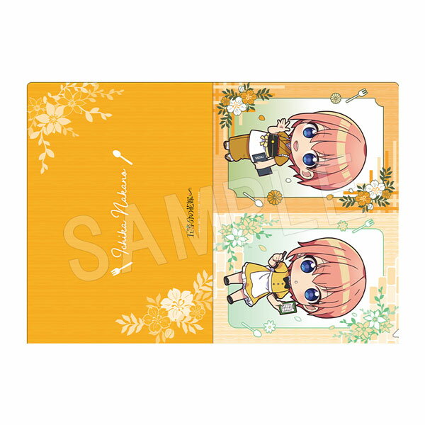 【新品/公式】 五等分の花嫁∽_クリアファイル カフェVer. 一花 公式グッズ 公式ライセンス colleize コレイズ アニメ キャラクター グッズ