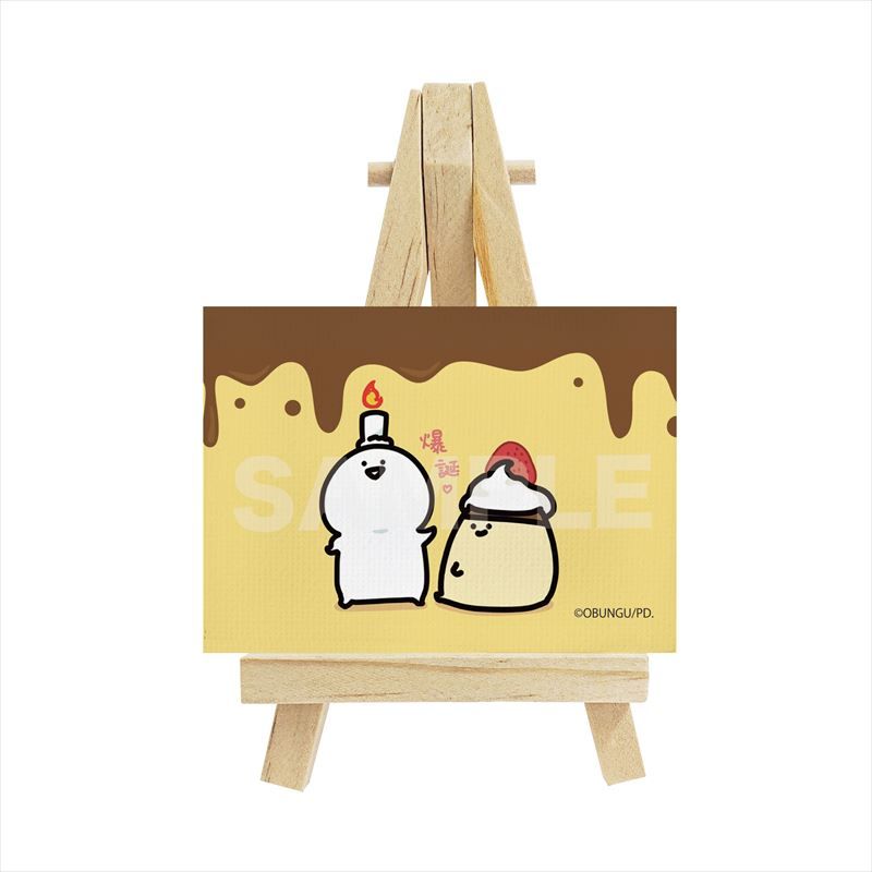【新品/公式】お文具といっしょ_ミニイラストキャンバス /03 爆誕 公式グッズ colleize コレイズ アニメ キャラクター グッズ