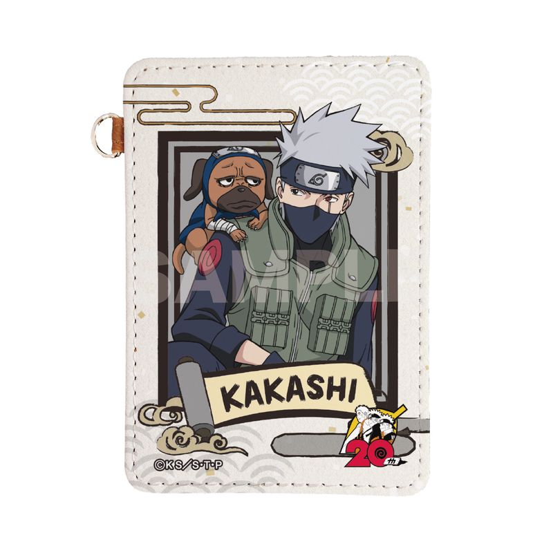 Rakuten - 【新品/公式】NARUTO-ナルト-疾風伝_レザーパスケース /04 はたけカカシ 公式グッズ colleize コレイズ アニメ キャラクター グッズ