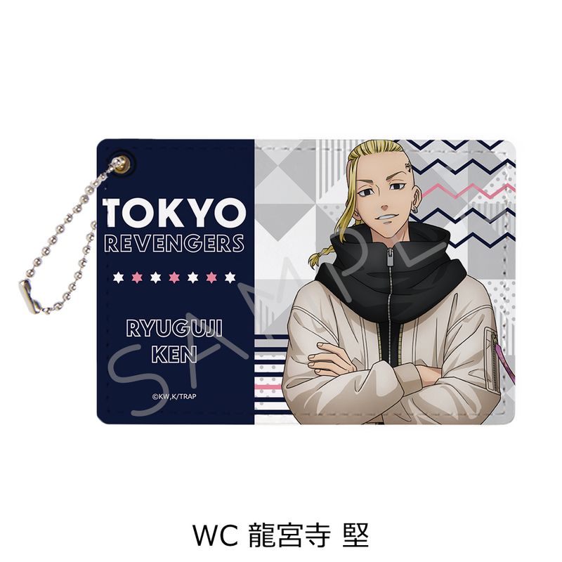 乐天商城 - 【新品/公式】東京リベンジャーズ_第5弾 パスケース WC 龍宮寺堅 公式グッズ colleize コレイズ アニメ キャラクター グッズ