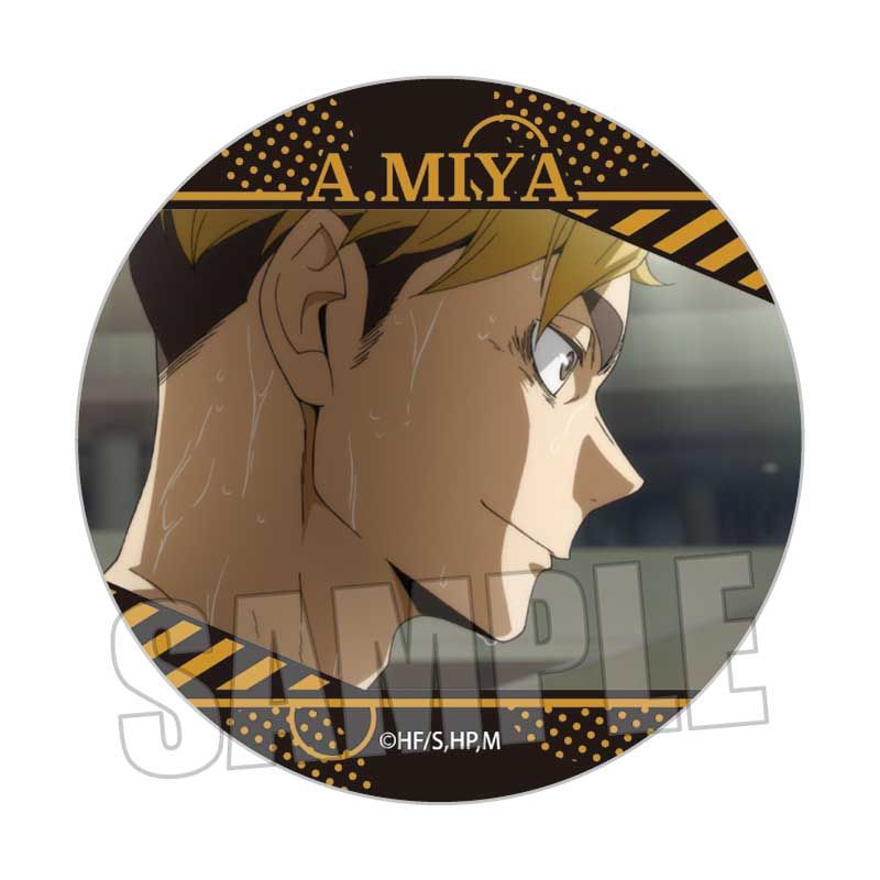 乐天商城 - 【新品/公式】ハイキュー!!_ 缶バッジ /宮 侑 公式グッズ colleize コレイズ アニメ キャラクター グッズ