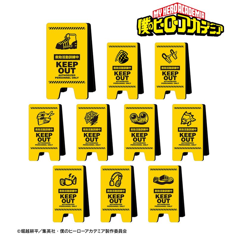【新品/公式】僕のヒーローアカデミア_ トレーディングアクリル立て看板風メモスタンド（単位/BOX） 公式グッズ colleize コレイズ アニメ キャラクター グッズ