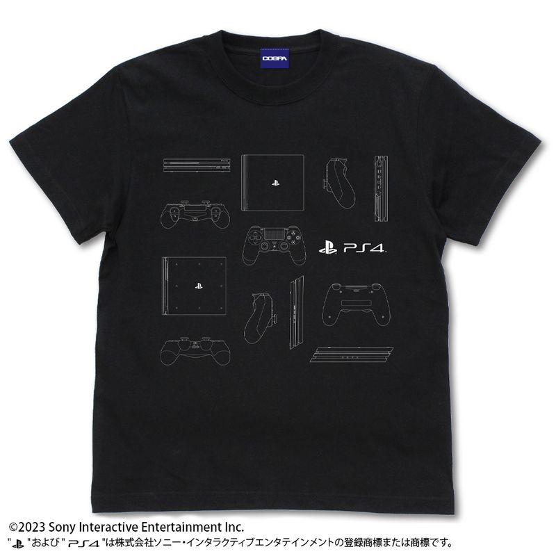 樂天商城 - 【新品/公式】PlayStation（プレイステーション）_Mサイズ_Tシャツ for PlayStation?4/BLACK- 公式グッズ colleize コレイズ アニメ キャラクター グッズ