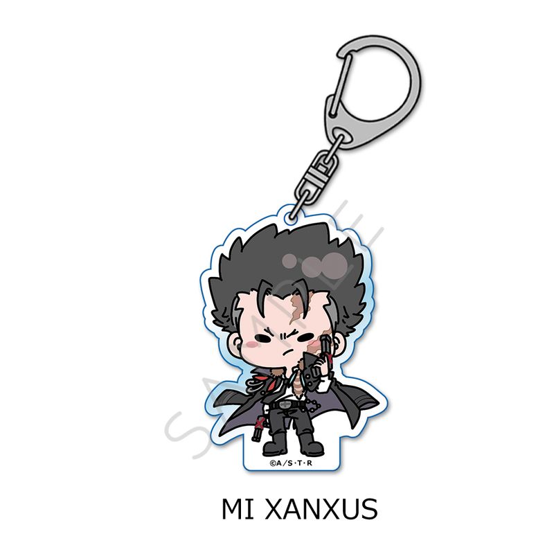【新品/公式】家庭教師ヒットマンREBORN!_アクリルキーホルダー MI XANXUS 公式グッズ colleize コレイズ アニメ キ…